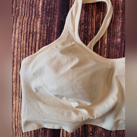 Truekind Size 2X Daily Comfort Wireless Shaper Bra Chai Nude Style #10022 - Picture 2 of 9